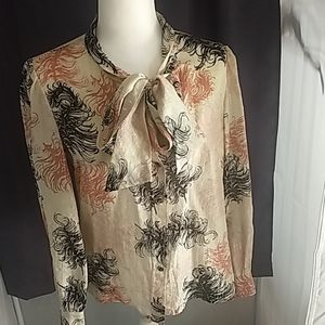 Trina Turk blouse size small